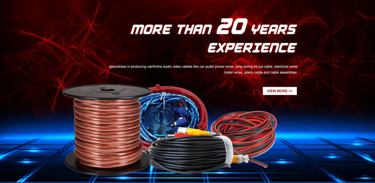 Cables de alimentación de audio para automóviles