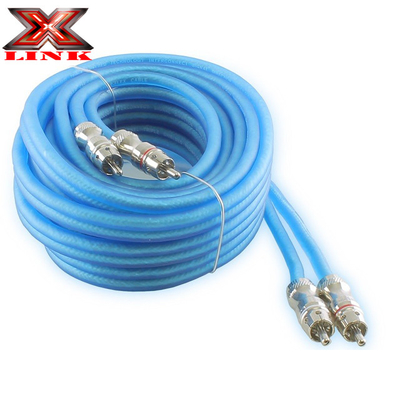 Cable de audio de RCA automático y adaptador 0ft Cables RCA blindados con material aislante de PVC