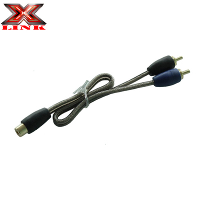 Cable de interconexión RCA de doble canal de doble canal macho-hombre Material de cobre para sistemas de audio