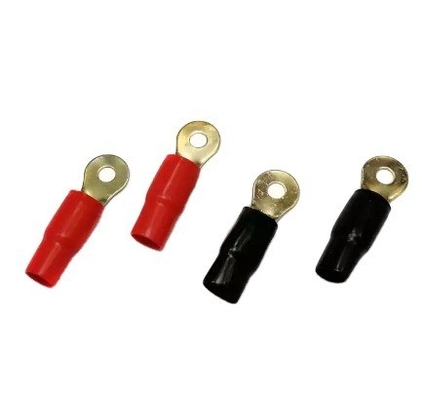 1/0 AWG Lugs de cobre enlatados Conectores de terminales de anillo con contractor de calor