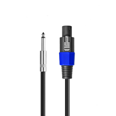 Twirl Lock 2 Conductor Cable de altavoz profesional 50FT longitud para aplicaciones de audio