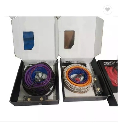 1128 Estándar 4 Gauge OFC CCA Completo Amplificador de instalación de cableado Amp Kit para el audio del coche
