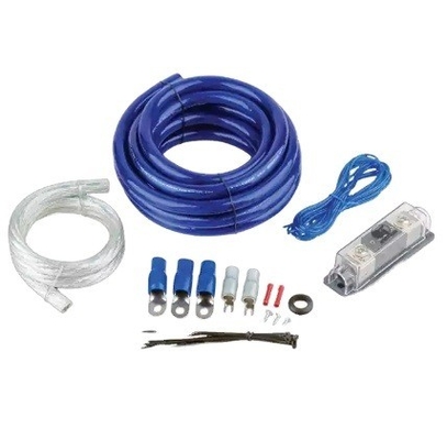 0 Gauge Amplificadores de automóviles Amplificador Kit de cableado de alambre con el estándar de calibre de alambre estadounidense y cualquier conductor de color CCA o cobre
