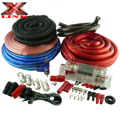 OFC Copper o CCA 4GA Amplificador Kit de cableado para audio de coche Mejorar su experiencia de sonido