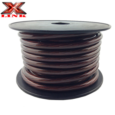 0 gauge OFC Car Audio Power Wire Cualquier color Material de conductor de aluminio revestido de cobre
