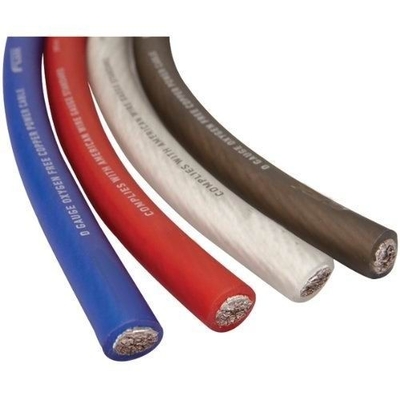 0 gauge OFC Car Audio Power Wire Cualquier color Material de conductor de aluminio revestido de cobre