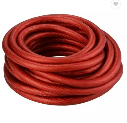 50 pies OFC 1/0 Gauge de gran tamaño Cables de tierra de energía negra para audio de automóviles Sin conectores