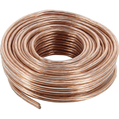 14 12 16AWG OFC Bare Copper High End Home Theater Audio Speaker Cable con chaqueta de PVC suave