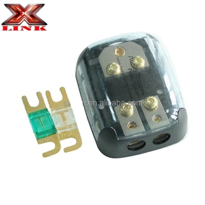20A Color azul claro ANL Protector de fusibles a prueba de agua para automóviles