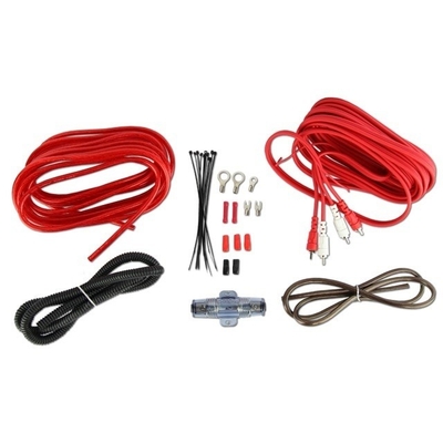 4 8 GA Kit de cableado del amplificador de audio para automóviles hecho de conductor de cobre y aislamiento de PVC