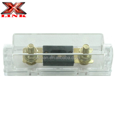 20A-300A AMP Automóvil Auto DC Vidrio ANL Maxi AGU Bloque de distribución del contenedor de fusible en línea