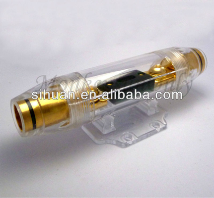 1/0 4 Gauge Car Professional ANL Sustentador de fusible Dorado o niquelado para una protección máxima