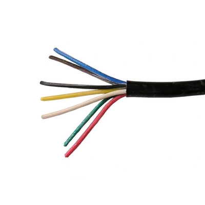 Cables de cable RVV de conductor de cobre recocido 0,75x7 para aplicaciones industriales