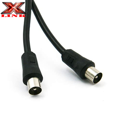 20 AWG Cable de CCTV coaxial de cobre sólido RG-59 con conector BNC y cable de alimentación 18/2