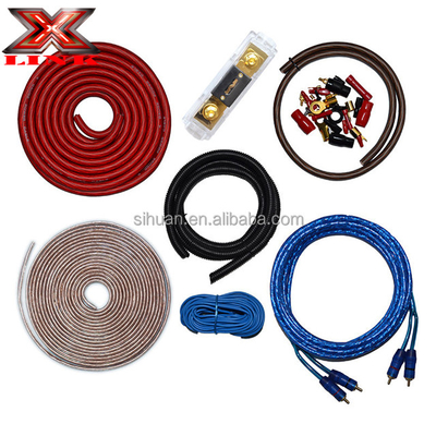Kit de cableado de amplificador de chaqueta de PVC suave para requisitos personalizados