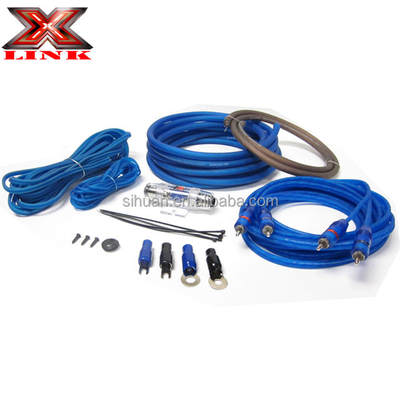 Kit de cableado de amplificador de chaqueta de PVC suave para requisitos personalizados