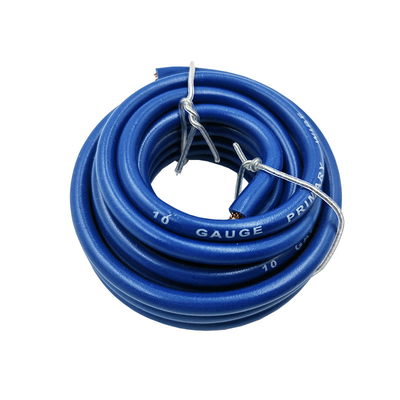 10 12 14 16 18 AWG Gauge GA Automotriz alambre primario cable eléctrico con chaqueta de PVC
