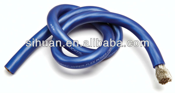 OFC CCA 2/0awg 1/0awg 2awg 4awg Amplificador de audio para automóviles Cabo de alimentación con aislamiento de PVC