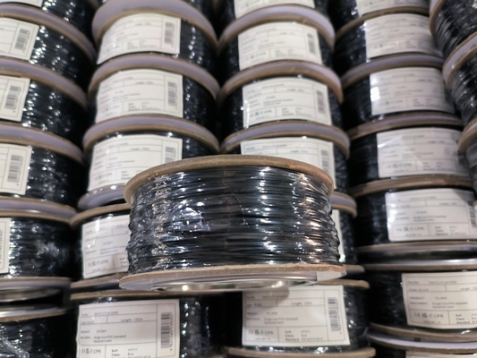 22AWG 1015 Cable de conexión de cobre enlatado de 600V en rosca EN5075-2014 UL 1007/1015 Norma