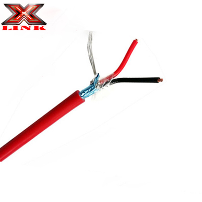 24AWG Cable de seguridad CCA de cobre blindado para alarma de incendio en la construcción