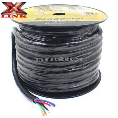 Flex 6 núcleo multi núcleo de altavoz alambre para el cine en casa de audio conductor de cobre desnudo