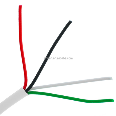 2 4 6 8 10 Construcción de cables de alarma de seguridad de cobre o CCA o cobre