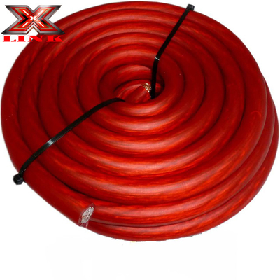 Cables de alimentación de audio para automóviles aislados de PVC para instalación de amplificadores de baja tensión