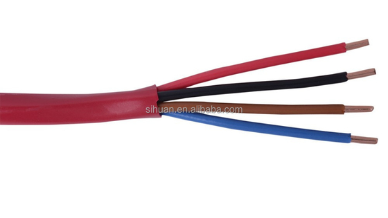 Cable de alarma contra incendios con certificado CE 2c 4c 6c 1.5mm2 2.5mm2 0,80mm alambre de cobre desnudo