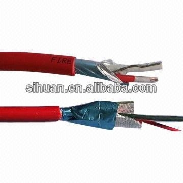 Cable de alarma de incendio Zeta de conductor de cobre para aplicaciones industriales