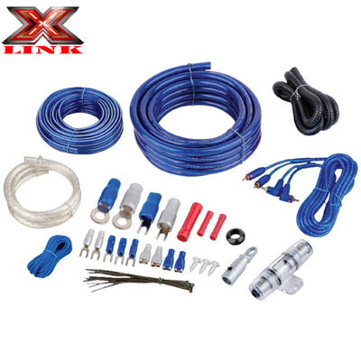 Conjunto de cableado de amplificador de audio 4ga para instalación aérea
