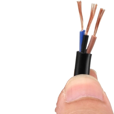 Iluminación industrial LED 3 núcleos de cable de alimentación con aislamiento de PVC y tambor de cobre 2.5mm alambre eléctrico