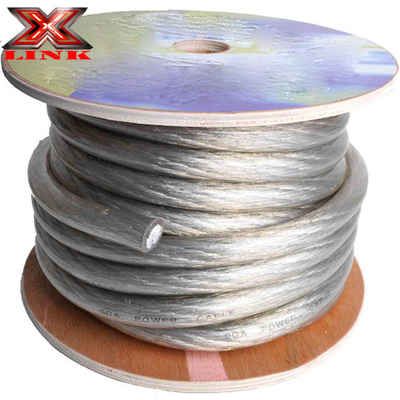 Experimenta un sonido superior con OFC CCA Car Audio Power Ground Wire 0 4 Gauge Amp