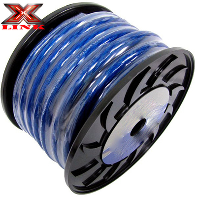 8mm 16mm chaqueta de PVC suave Conductor de cobre cable de alimentación para el audio del coche de baja tensión