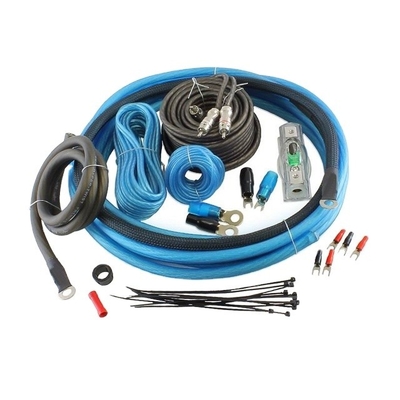 Cables de audio de sexo femenino y cable 4GA RCA para el kit de instalación de cableado del amplificador de automóviles