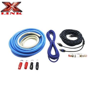 Cables de audio de sexo femenino y cable 4GA RCA para el kit de instalación de cableado del amplificador de automóviles