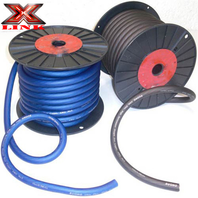 Cable de batería industrial de 0 Ga de audio amplificador Cable de cable de alimentación para aplicaciones de baja tensión