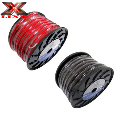 Cable de batería industrial de 0 Ga de audio amplificador Cable de cable de alimentación para aplicaciones de baja tensión
