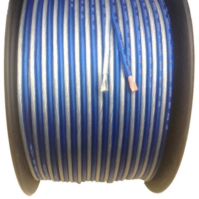 14 Gauge AWG OFC de cobre de altavoz enlatado alambre para automóvil Audio para el hogar chaqueta de PVC protegida