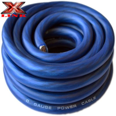 1/0 Gauge 0 AWG Cable de tierra de cobre para sistemas de audio de automóviles avanzados