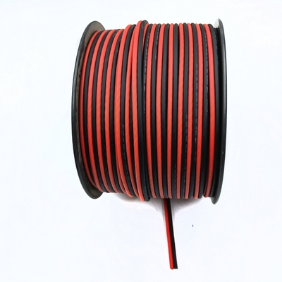 GA AWG Cables de altavoz de calibre mate translúcido chaqueta flexible paralelo del altavoz de cable para el audio del coche