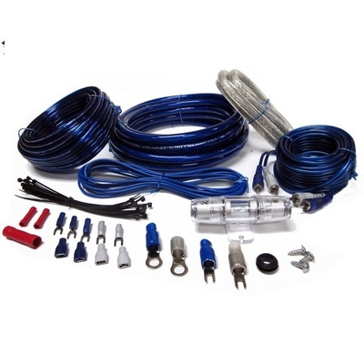 Cables RCA de cobre OFC 100% de calibre real para audio de automóviles de baja tensión