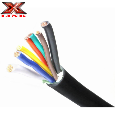 Cable de remolque de 7 hilos de cobre puro de calibre 14 7 Cable de extensión de conductor para remolque de RV