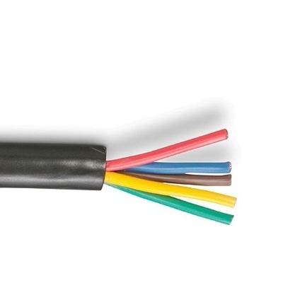 Cables de remolque de conductor industrial 7 10-12-14 AWG GPT chaqueta de PVC suave alambres codificados por color