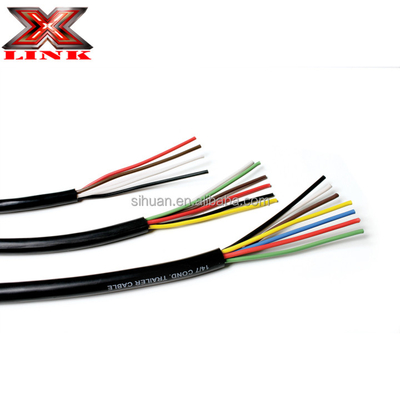 Arneses de cableado de remolque aislados de PVC 14 Gauge 2 Cables para iluminación y sistema de frenos