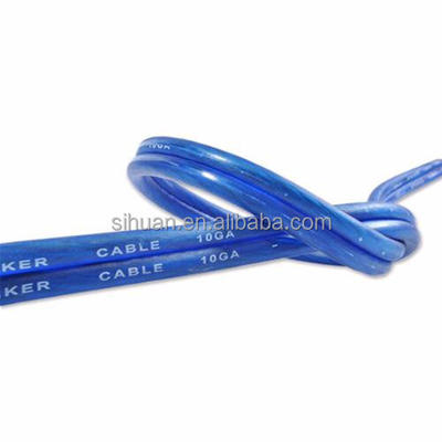Conector BANANA Hombre-Mujer 10-20 Gauge OFC Amplificador de automóviles para el hogar El cable de cable de altavoz de audio