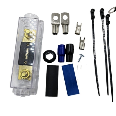 Altavoz CCA/OFC Cable de cobre 4/8 Gauge Car Amp Kit de cableado para una mejor transferencia de señal