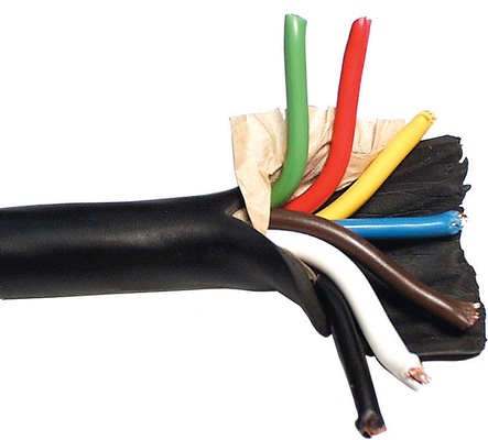 Cables aislados de conductor de 14 ga para transmisión de señales de remolque