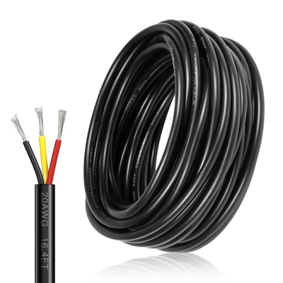 14 Gauge 2 Conductores 4 Conductores Cable eléctrico para iluminación de la casa negra o blanca