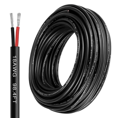 14 Gauge 2 Conductores 4 Conductores Cable eléctrico para iluminación de la casa negra o blanca