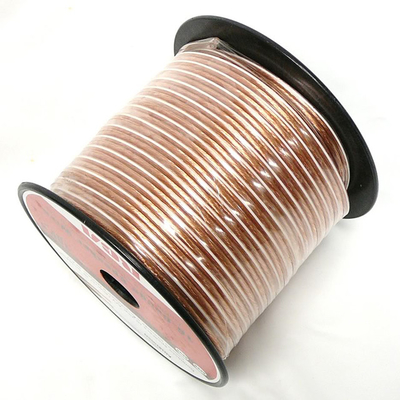Cable de cable de altavoz OFC de cobre con tipo de conector RCA y diámetro exterior personalizado